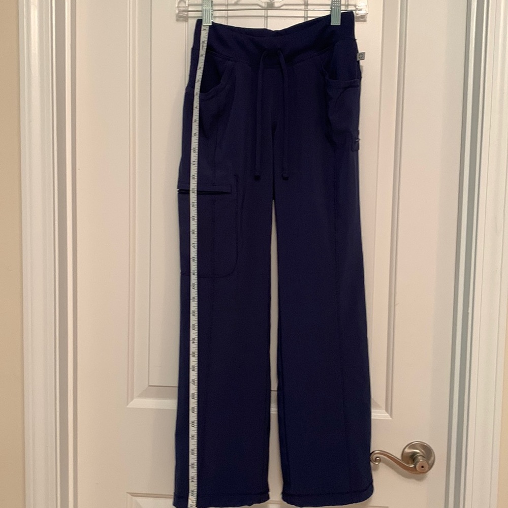 Cherokee scrubs Infinity Low Rise Straight Leg Drawstring Pants Size Petite XS